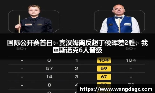 国际公开赛首日：宾汉姆离反超丁俊晖差2胜，我国斯诺克6人晋级