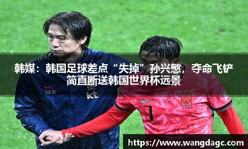 韩媒：韩国足球差点“失掉”孙兴慜，夺命飞铲简直断送韩国世界杯远景